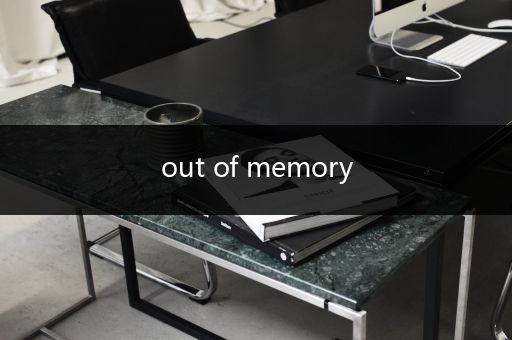 out of memory